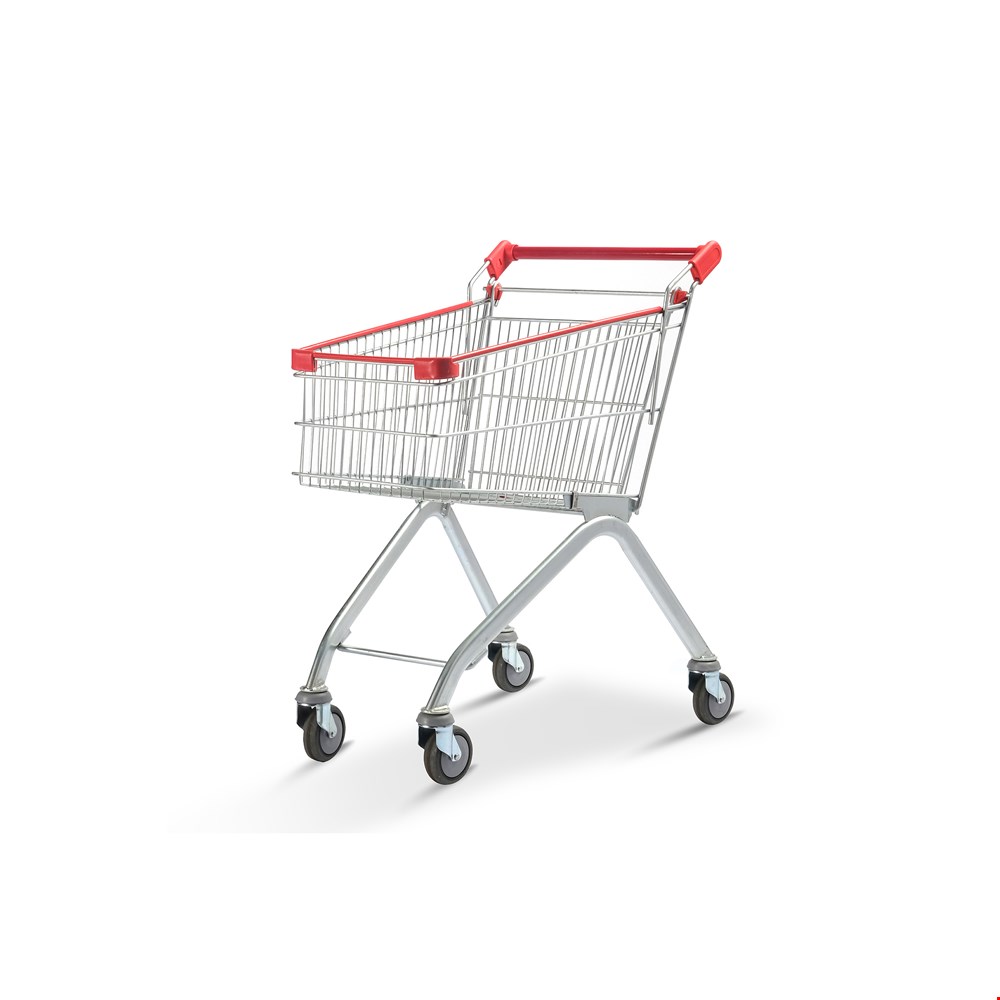 Metal Market Arabası - 75 Litre - Boru Ayak